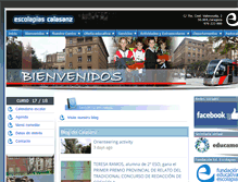 Tablet Screenshot of escolapiascalasanz.org